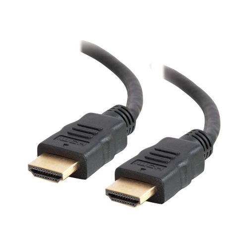 C2G 3m High Speed HDMI Cable with Ethernet - 4K - UltraHD - Câble HDMI avec Ethernet - HDMI mâle pour HDMI mâle - 3 m - noir - pour Dell Inspiron 3847