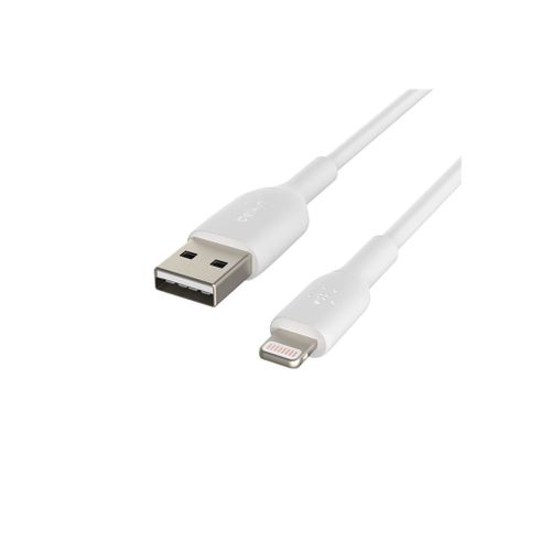 Belkin BOOST CHARGE - Câble Lightning - Lightning mâle pour USB mâle - 2 m - blanc