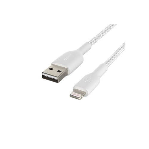 Belkin BOOST CHARGE - Câble Lightning - Lightning mâle pour USB mâle - 2 m - blanc
