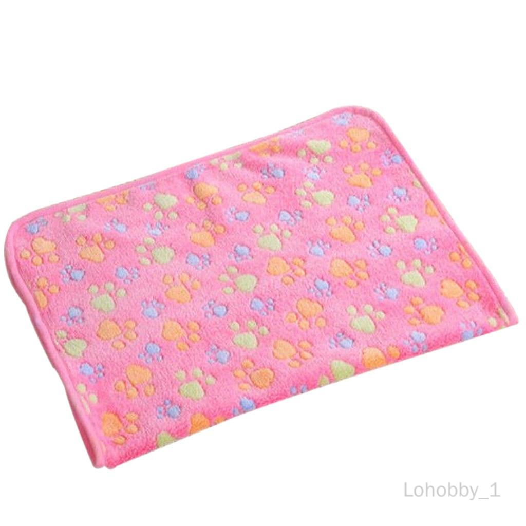 Lohobby Chaud Patte De Bande Dessinée Impression Coussin Pour Couverture Polaire Doux Tapis De Lit