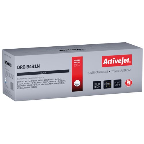 Activejet Tambour D'imprimante Pour Oki 44574302 New Dro-b431n