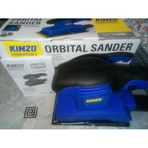 Ponceuse Orbitale de Haute Gamme KINZO new High Range Orbital Sander Vitesse n°: 11000/min