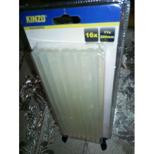 16x bâtons de Colle KINZO x16 glue sticks 11 x 200mm
