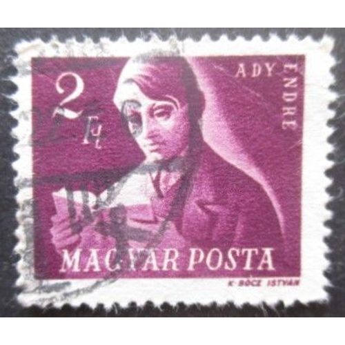 Hongrie N°866 Endre Ady Oblitéré