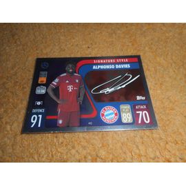 Topps / Match Attax / Signature Style / Alphonso Davies / Bayern / 443
