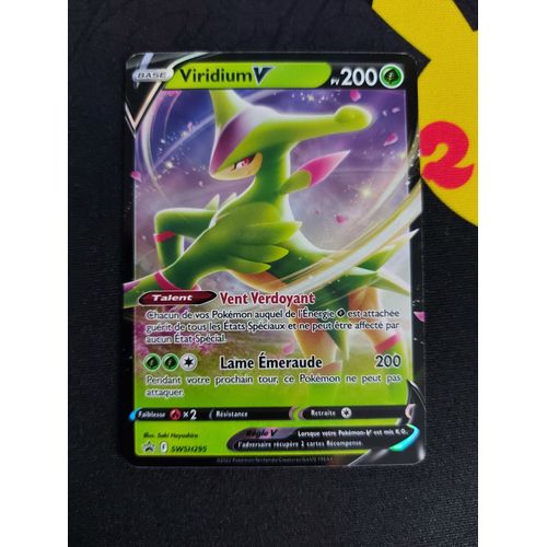 Carte Pokemon - Viridium V - Promo - Swsh295