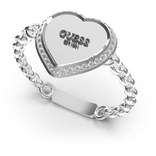 Bague Femme Bijoux Guess Fine Heart Mesure 16 ?L?Gant Cod. Jubr01429jwrh56 Guess