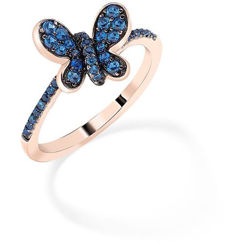 Bague Femme Bijoux Amen Farfalle Mesure 16 Offre Informel Cod. Rburbl-16 Amen