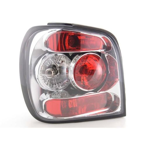 Feux Arrieres Pour Vw Polo (Type 6n2) An 99-01, Chrome