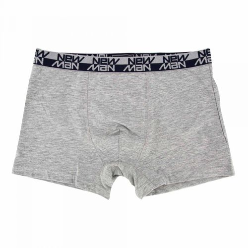 Boxer Stretch Coton Logo Sur L'élastique Homme New Man