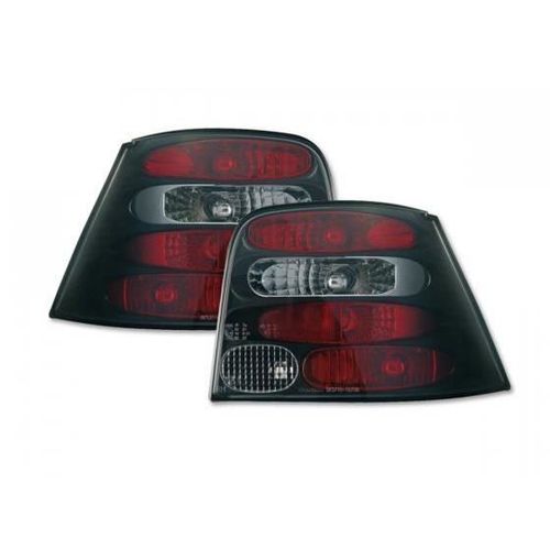 Feux Arrières Pour Volkswagen Golf 4 (Type 1j) Année 98-02, Noir