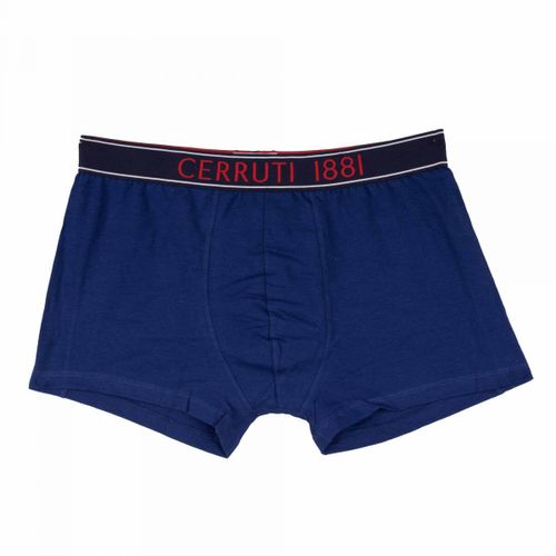 Boxer Bande Élastique Logo Coton Mélangé Stretch Homme Cerruti