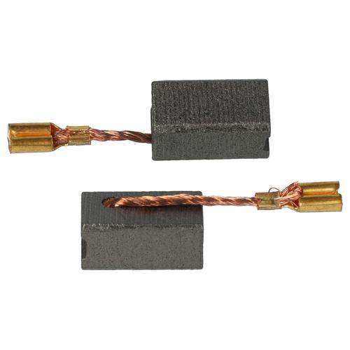 vhbw 2x balais de charbon 13 x 6,5 x 8 mm compatible avec Bosch GOP 250 CE, GOP 30-28 outil électrique, meuleuse d'angle, outil multifonction