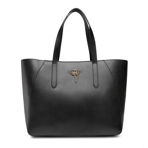 Sacs ? main Noir Femme Tommy Hilfiger Chain Tote