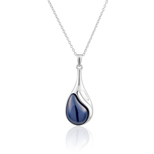 Collier En Argent 925/1000 Et Ceramic