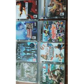 Lot de 8 jeux vidéo PlayStation 3 - lot console et jeux video