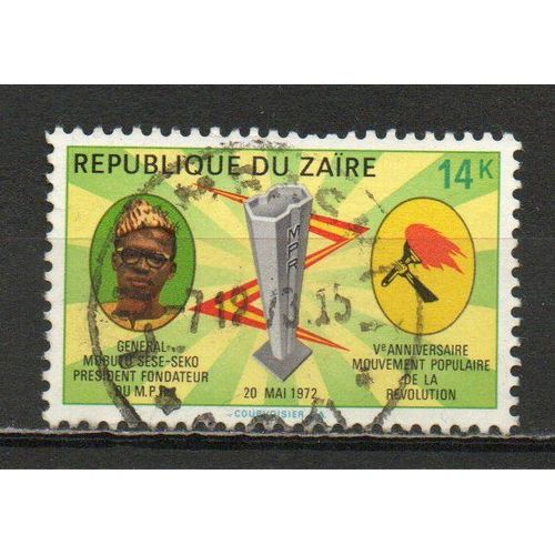 Timbre-Poste Du Zaïre