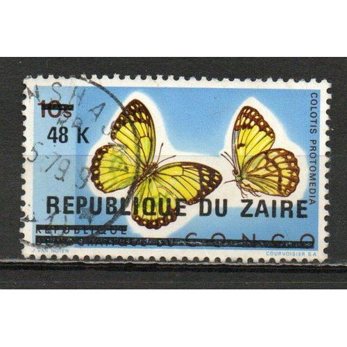 Timbre-Poste Du Zaïre