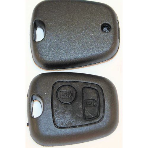 Coque De Clé Adaptable Pour Peugeot 406, Peugeot 607 2 Boutons Klemax Référence: Psa23