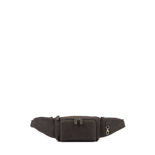Banane Hexagona en cuir Ref 47968 Marron 48*13*23 cm