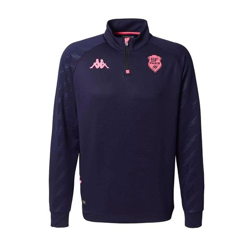 Sweatshirt Kappa Ablas Pro Stade Français Paris Officiel Rugby
