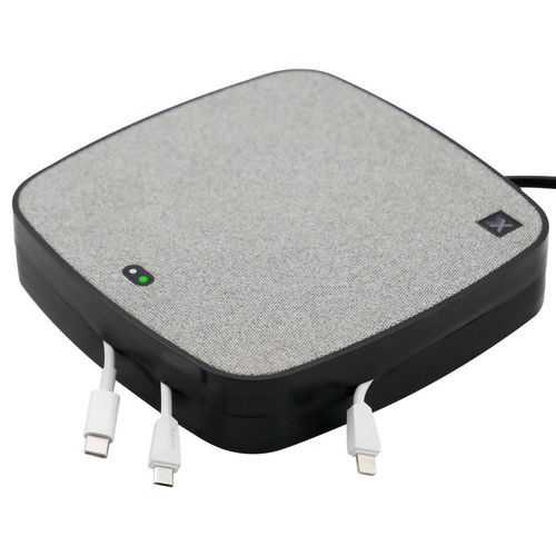 Energy Station : Chargeur X-Moove En Induction + 3 Sortie Usb + Sortie Type C