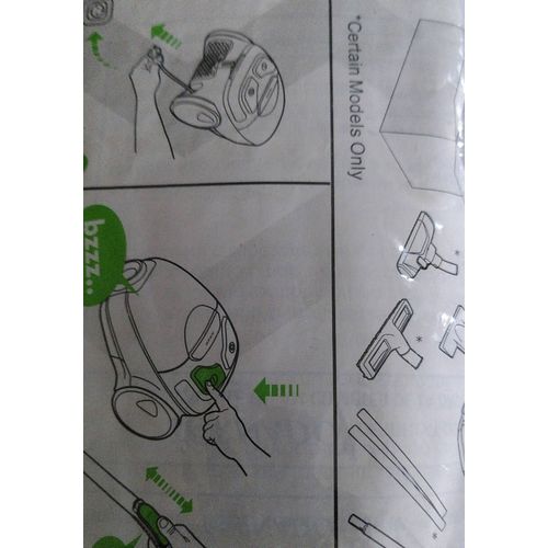 Mode d'emploi notice d'utilisation manuel visuel pour aspirateur Tornado TO1900EL