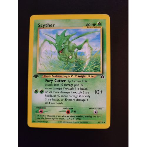 Scyther 46/75 Set Neo Discovery 1ere Edition Eng