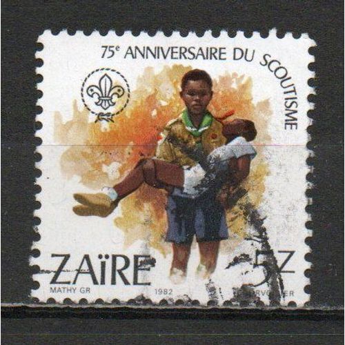 Timbre-Poste Du Zaïre