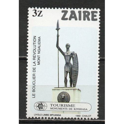 Timbre-Poste Du Zaïre