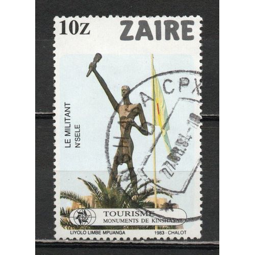 Timbre-Poste Du Zaïre