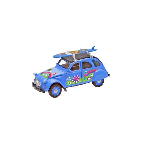 Voiture 2CV Citroën Bleu
