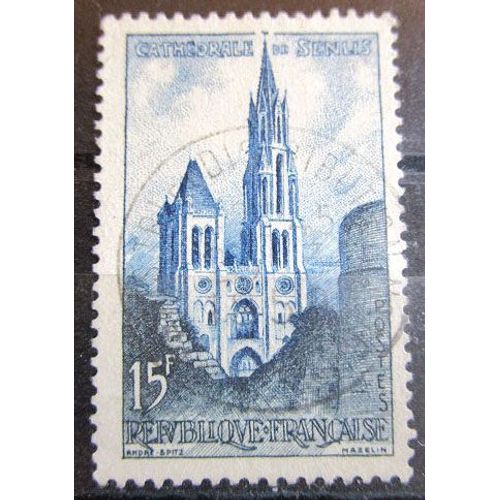 1958. F1165: Cathédrale De Senlis.