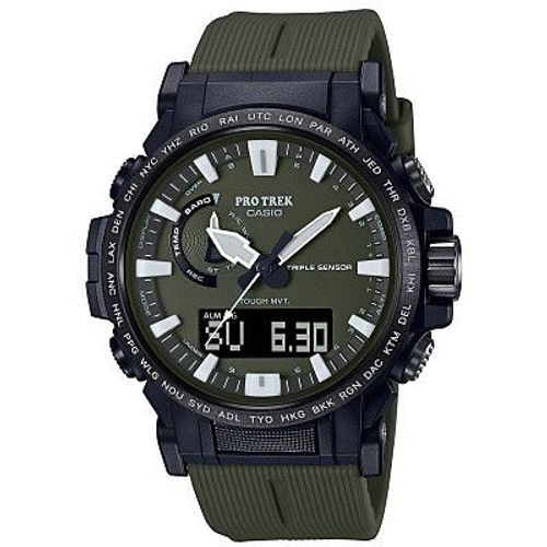 Montres Multifonction Montre Multifonction Homme Casio Pro-Trek Trendy Cod. Prw-61y-3er Casio Prw-61y-3er