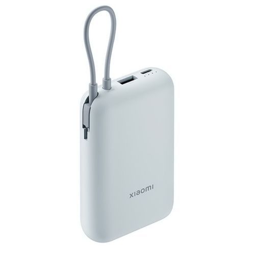 Xiaomi Power Bank 10000mah 22.5w With Integrated Type-C Cable Ice Blu