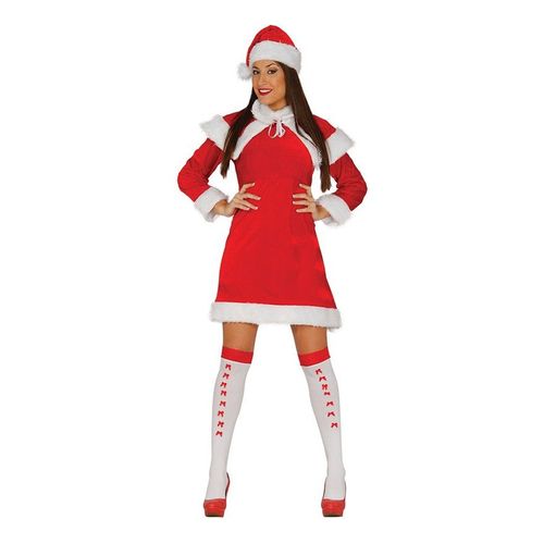 Déguisement De Madame Noël En Velours Femme