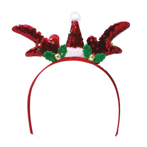 Diadema Père Noël Paillettes