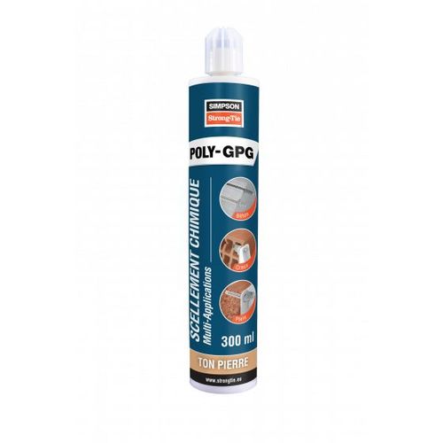 Résine multi-mat POLY-GPG Pierre 300 ml - SIMPSON