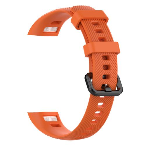 Bracelet De Rechange En Silicone Pour Huawei Band 3 Pro - Type Orange