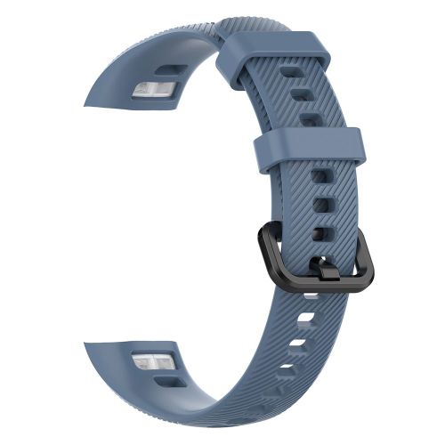 Bracelet De Rechange En Silicone Pour Huawei Band 3 Pro - Type Silver