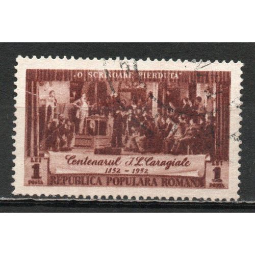 Timbre-Poste De Roumanie
