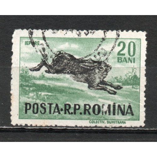 Timbre-Poste De Roumanie