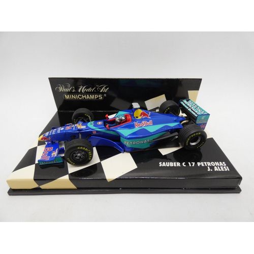Sauber C17 Petronas #14 Jean Alesi 1/43 Minichamps-Minichamps