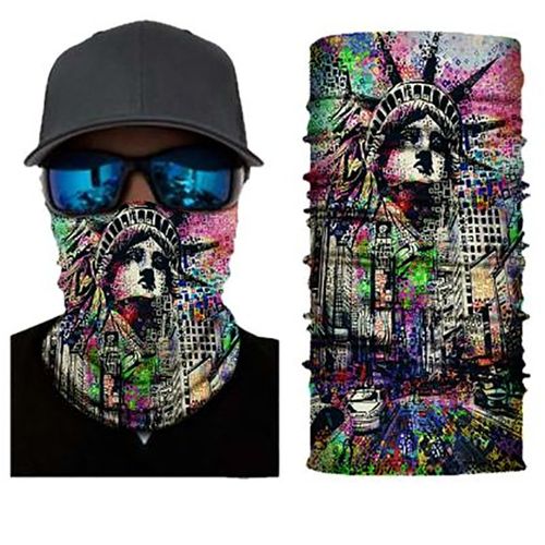 Bandana Sans Couture À Haute Élasticité Pour Hommes,Écran Facial,Tube De Cagoule,Écharpe De Cyclisme Et De Pêche,Plusieurs Couleurs