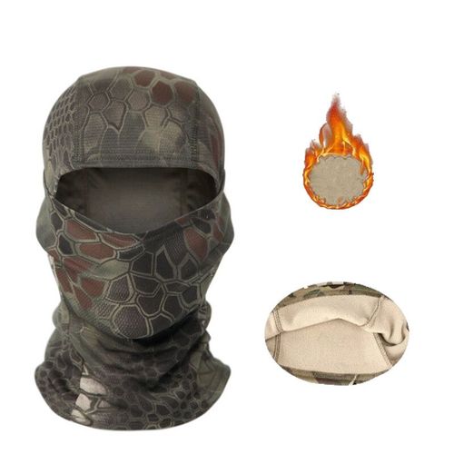 Cagoule Militaire Thermique Chaude,Masque Facial De Ski,Vélo,Cyclisme,Html,Airsoft,Camouflage,Chapeaux,Écharpe,506