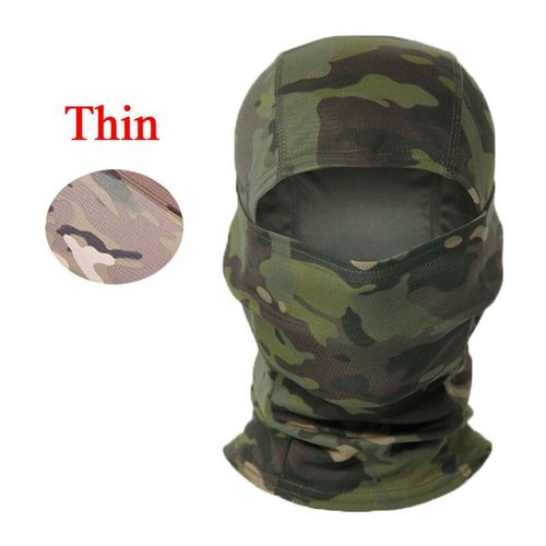 Cagoule Militaire Thermique Chaude,Masque Facial De Ski,Vélo,Cyclisme,Html,Airsoft,Camouflage,Chapeaux,Écharpe,506