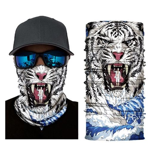 Camsolomon-Masque De Cyclisme Pour Homme Et Femme,Écharpe De Cou,Bandana Sans Couture,Bande De Sauna,Cagoule,Écran Facial