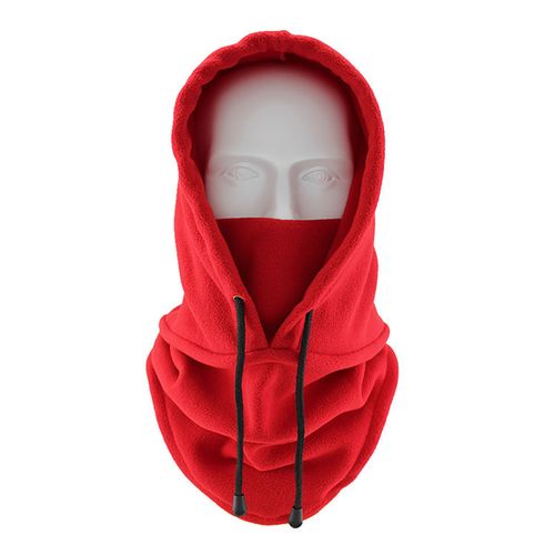 Cagoule Coupe-Vent Pour Sports De Plein Air,Chapeau De Randonnée,Masque Facial,Bavoir Épaissi,Équipement De Sauna,Cyclisme En Peluche,Chapeau Chaud D'hiver,Ski