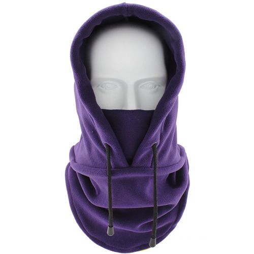 Cagoule Coupe-Vent Pour Sports De Plein Air,Chapeau De Randonnée,Masque Facial,Bavoir Épaissi,Équipement De Sauna,Cyclisme En Peluche,Chapeau Chaud D'hiver,Ski