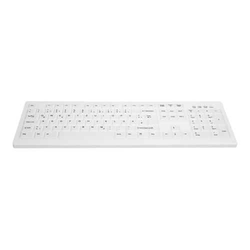 Active Key MedicalKey AK-C8100 - Clavier - sans fil - 2.4 GHz - Nordique - blanc